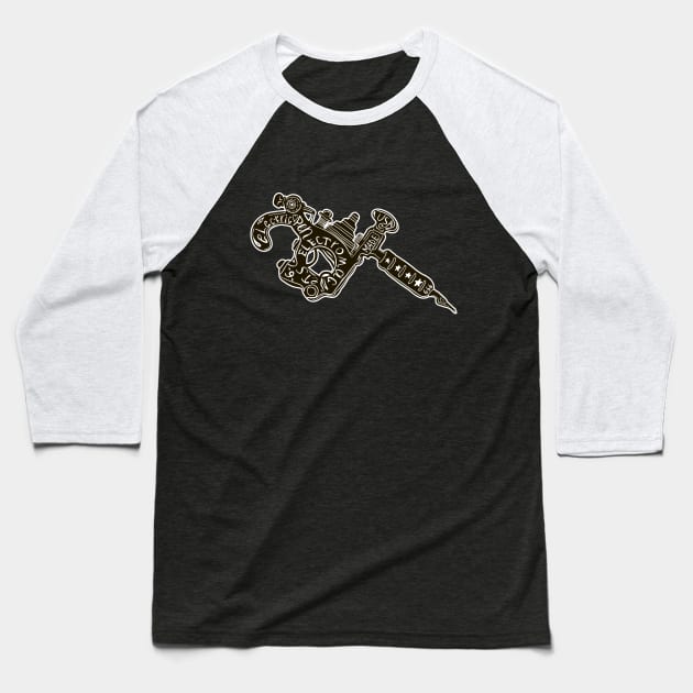 tattoo machine Baseball T-Shirt by Yeroma